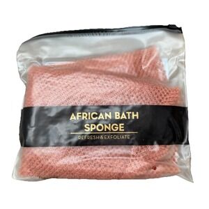 African‎ Bath Sponge Exfoliating Body Scrubber Skin Smoother Long
